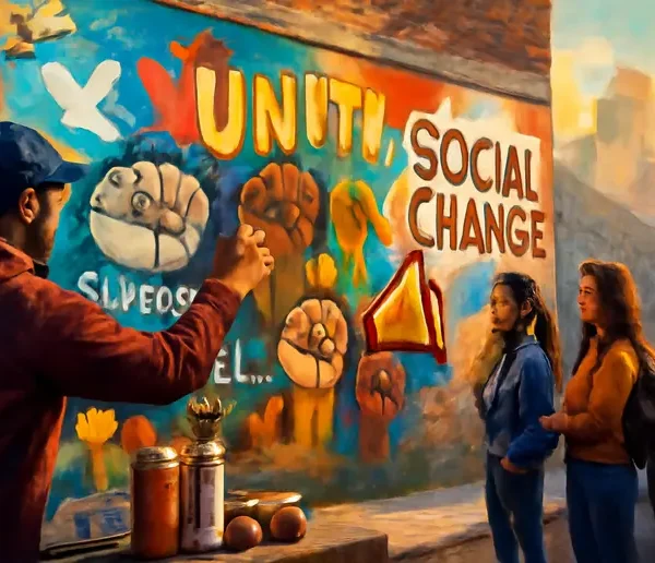 สตรีทอาร์ต 2025+: เทรนด์ ศิลปิน และการขับเคลื่อนสังคม